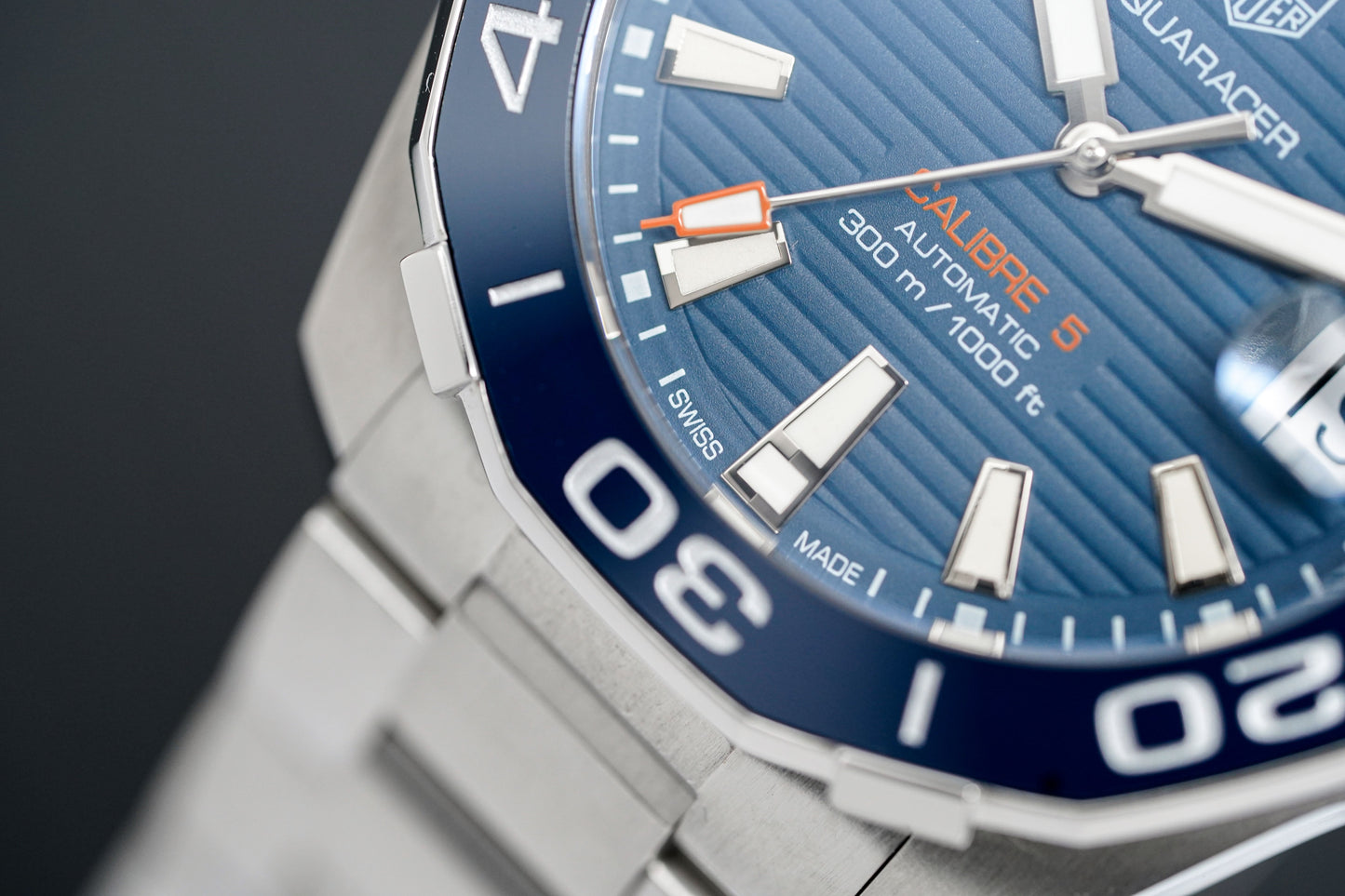 TAG HEUER Watch AQUARACER Blue 41mm WAY211C.BA0928