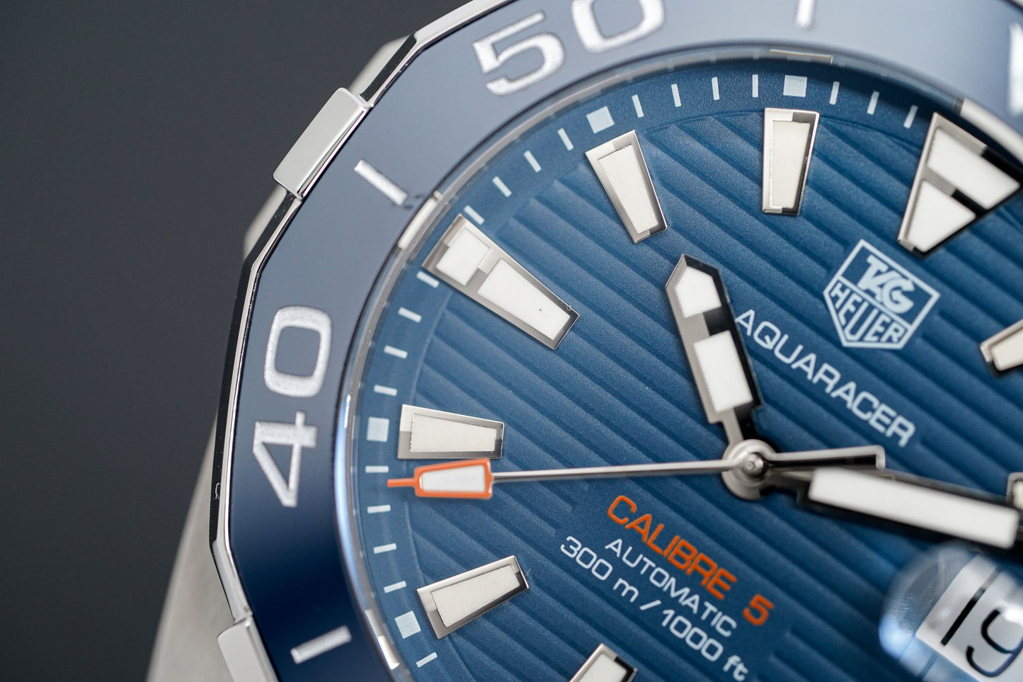 TAG HEUER Watch AQUARACER Blue 41mm WAY211C.BA0928