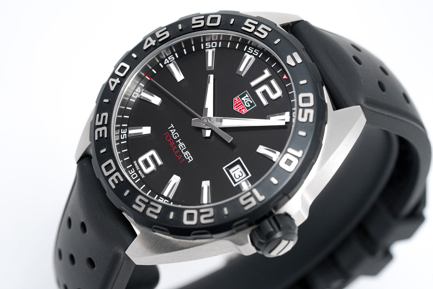 Tag Heuer Watch Formula 1 Black Rubber WAZ1110.FT8023