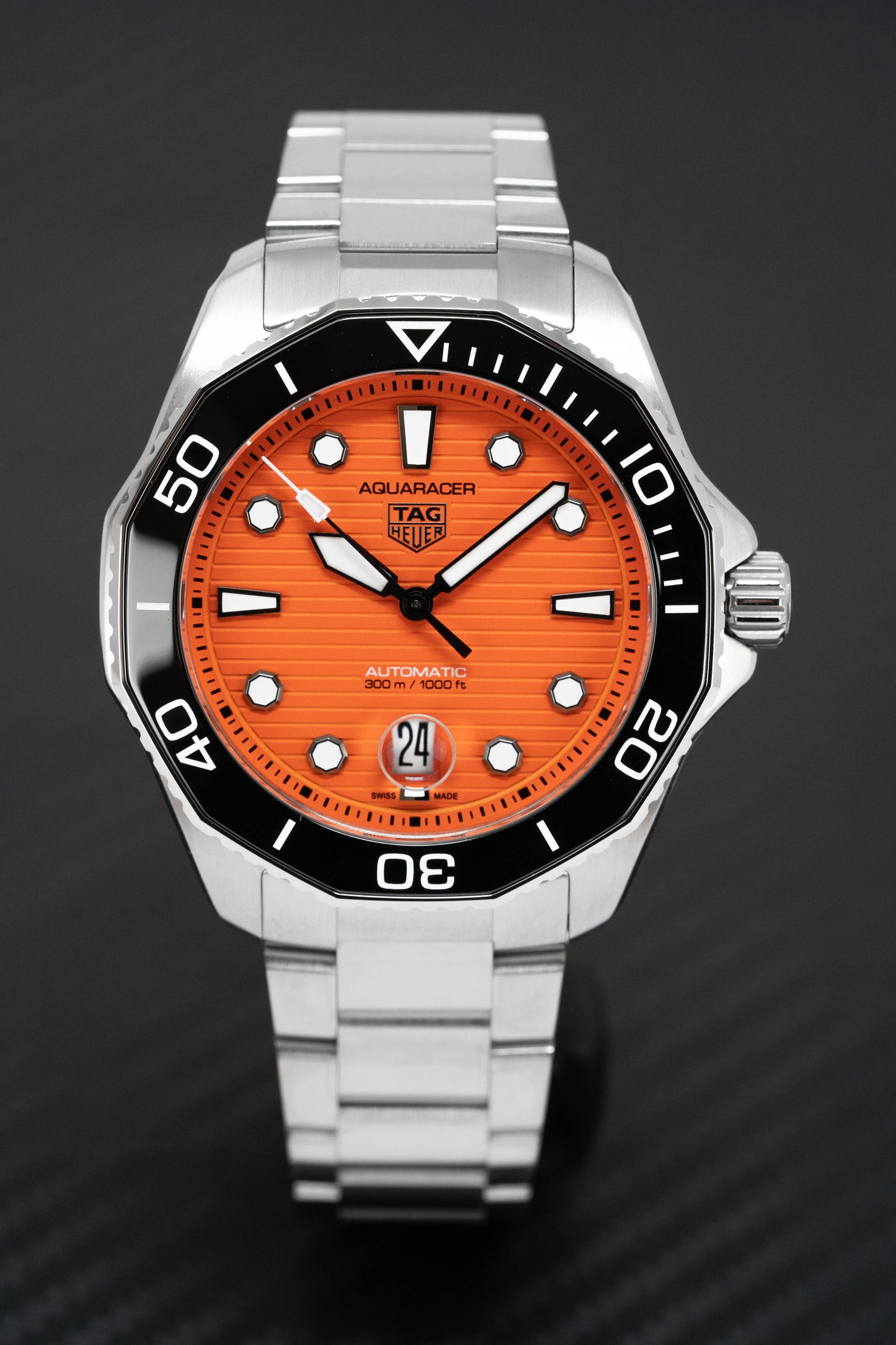 Tag Heuer Watch Automatic Aquaracer Professional 300 Diver Orange WBP201F.BA0632