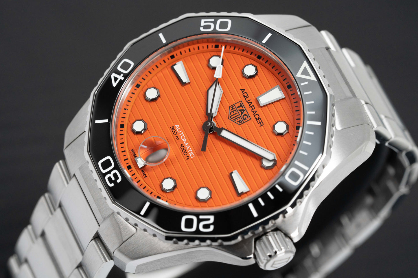 Tag Heuer Watch Automatic Aquaracer Professional 300 Diver Orange WBP201F.BA0632