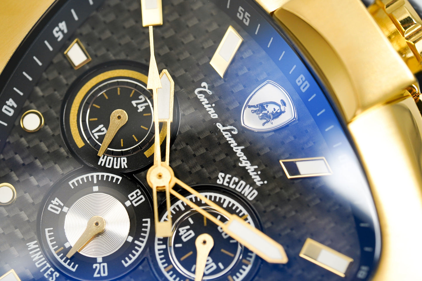 Tonino Lamborghini Men's Chronograph Watch Spyder 12H Yellow Gold T20CH-B