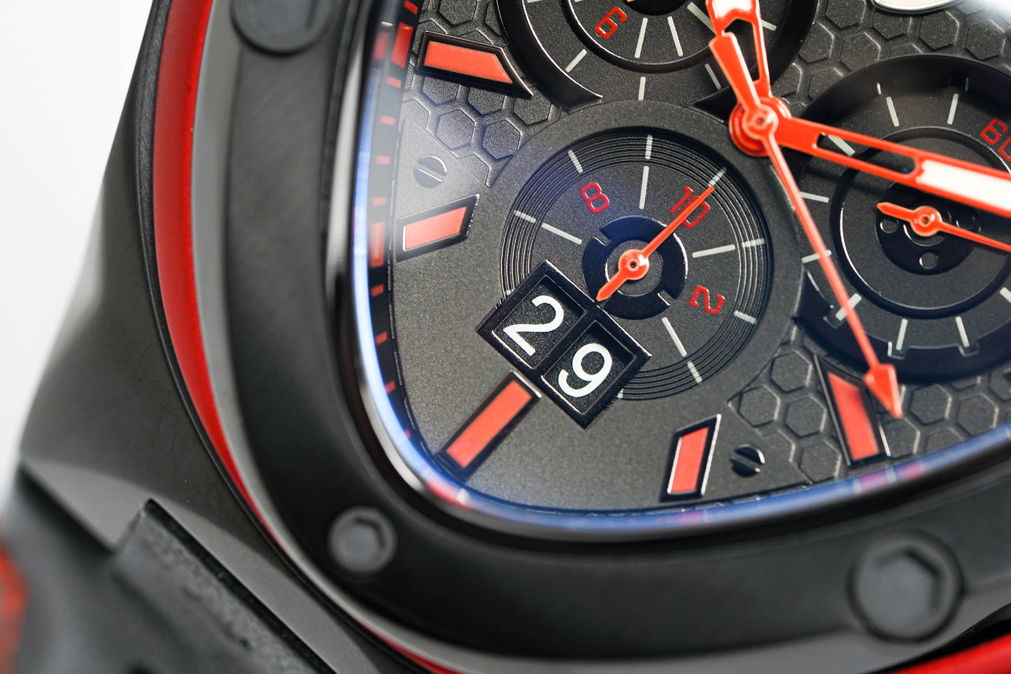 Tonino Lamborghini Spyder X Chronograph Red Black PVD T9XA
