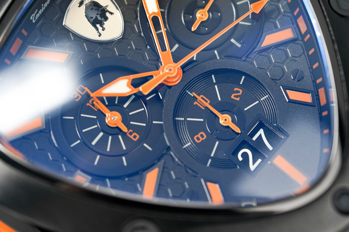 Tonino Lamborghini Spyder X Chronograph Orange Black PVD T9XB