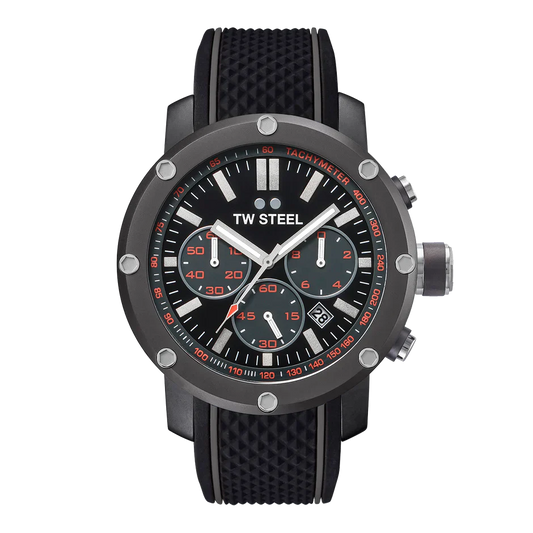 TW Steel Watch Grandeur Tech Chronograph Titanium TS4