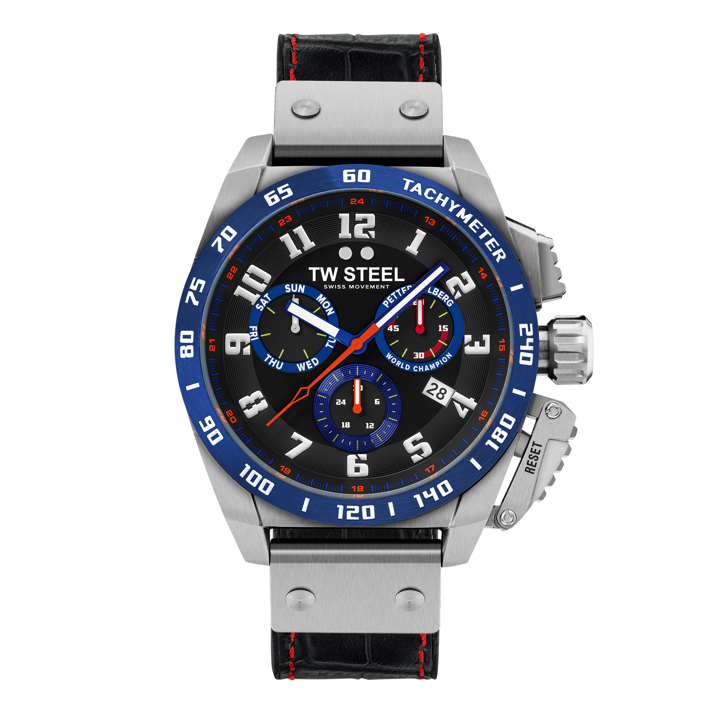 TW Steel Watch Men's Swiss Canteen Chronograph Limited Edition Petter Solberg TW1019