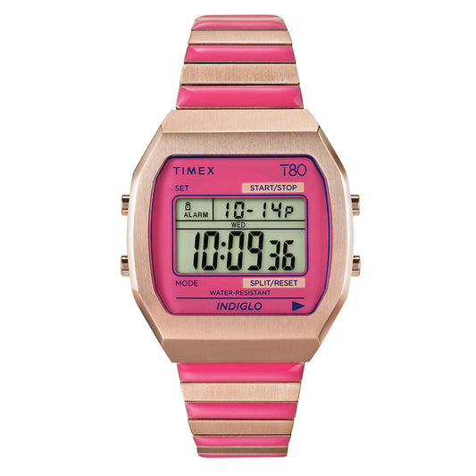 Timex Timex Lab Timex 80 Ladies Pink Watch TW2W41600
