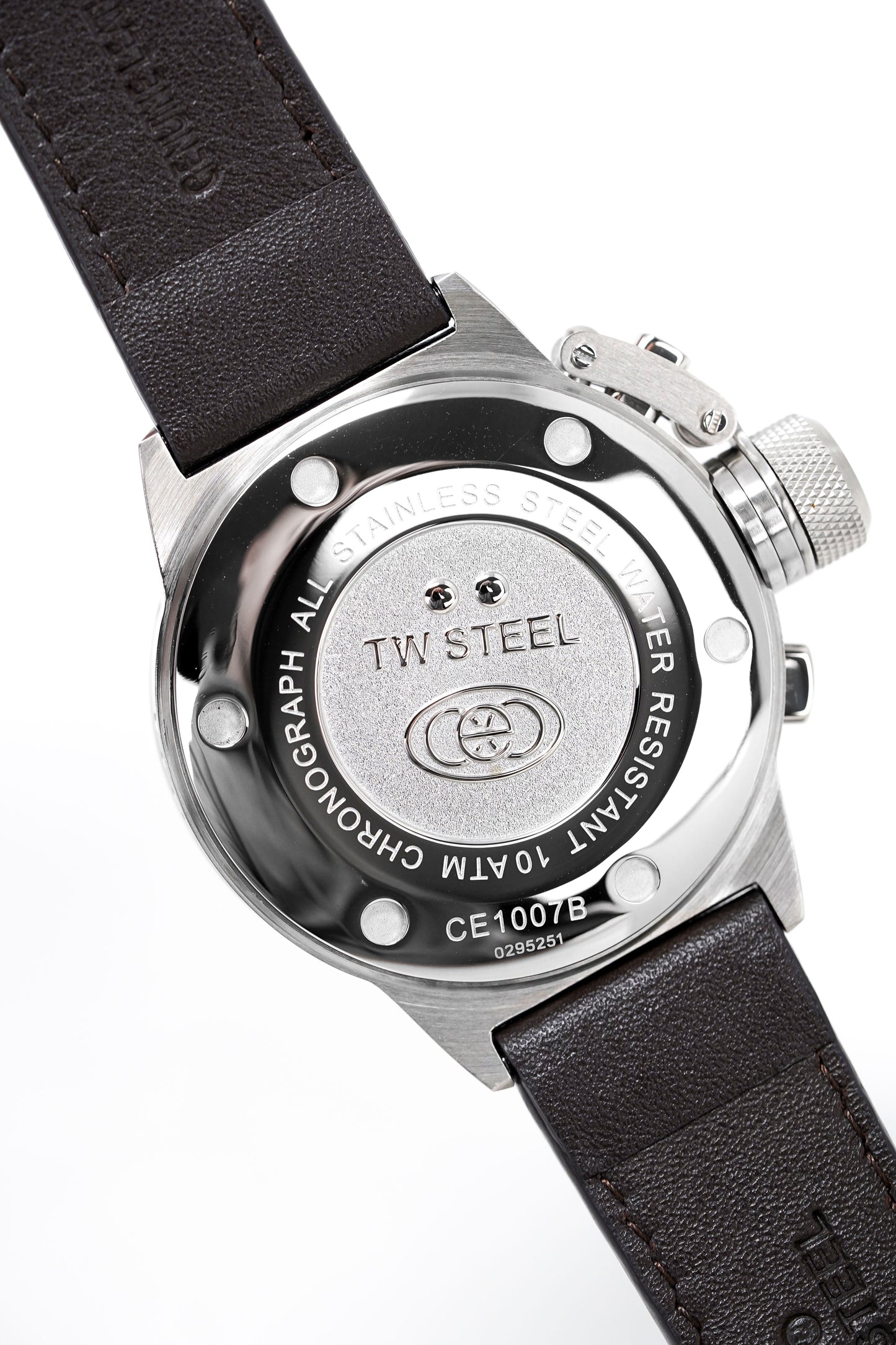 TW Steel Watch CEO Canteen Chronograph CE1007 White