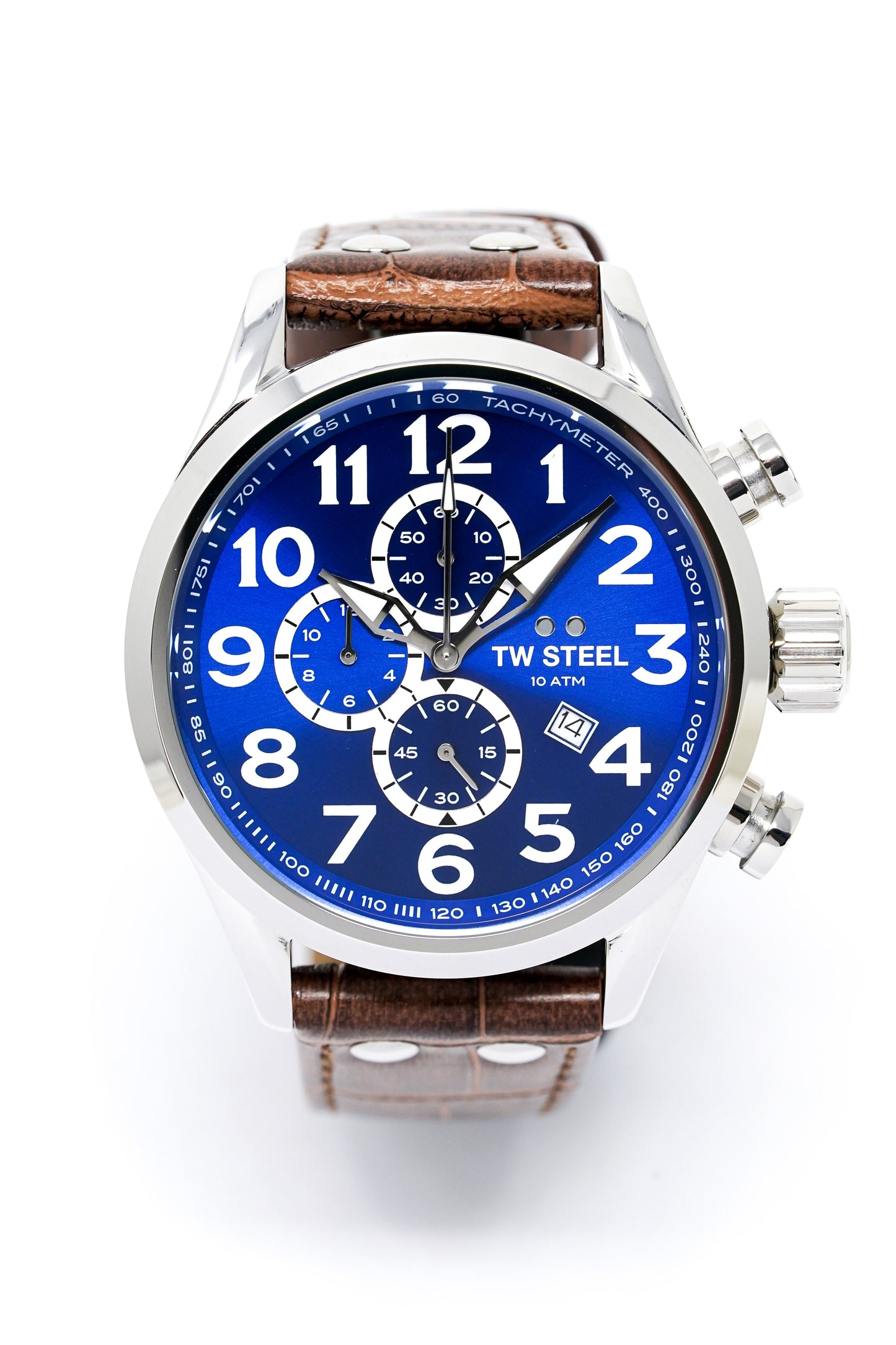 TW Steel Watch Chronograph Volante Blue VS63