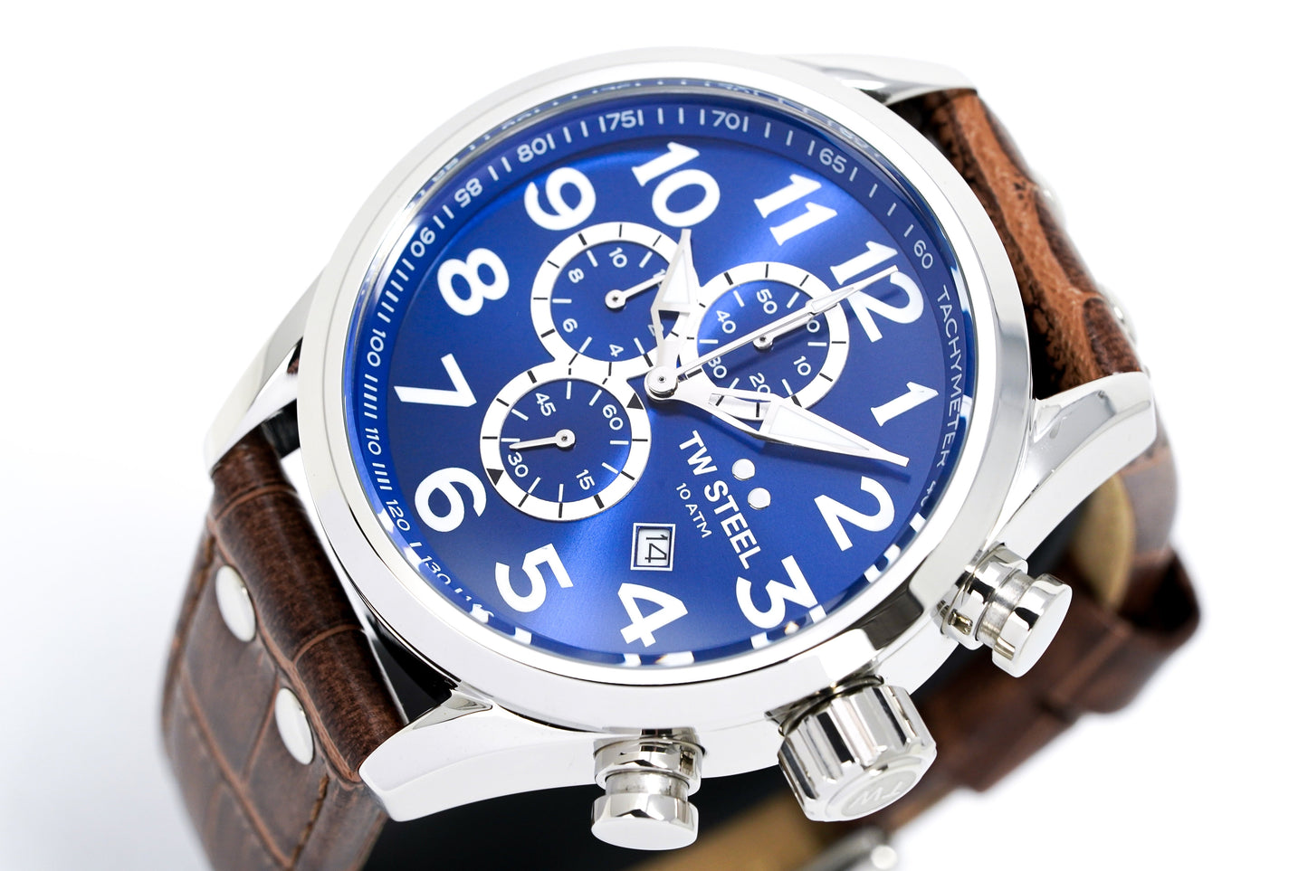 TW Steel Watch Chronograph Volante Blue VS63