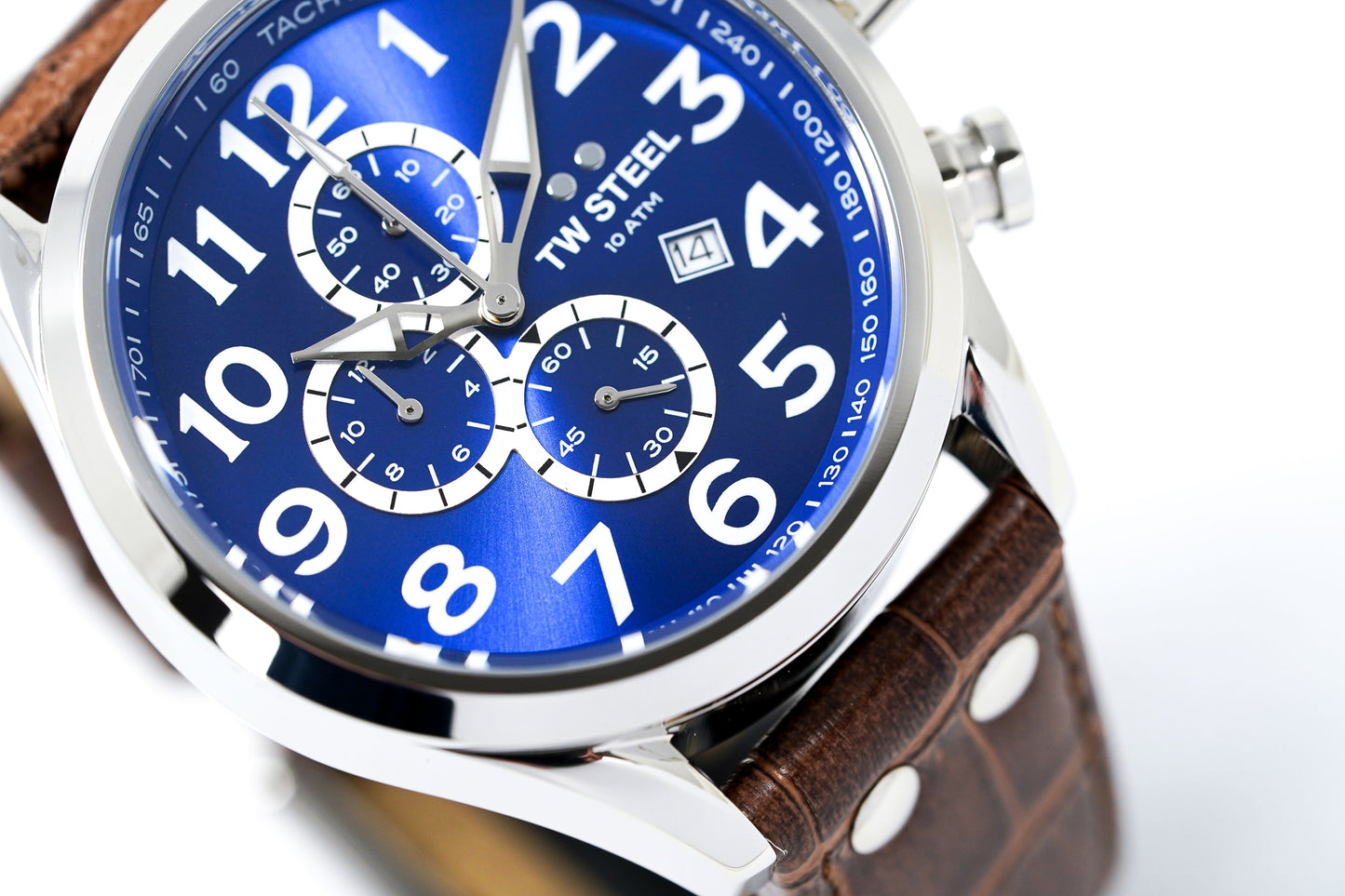 TW Steel Watch Chronograph Volante Blue VS63