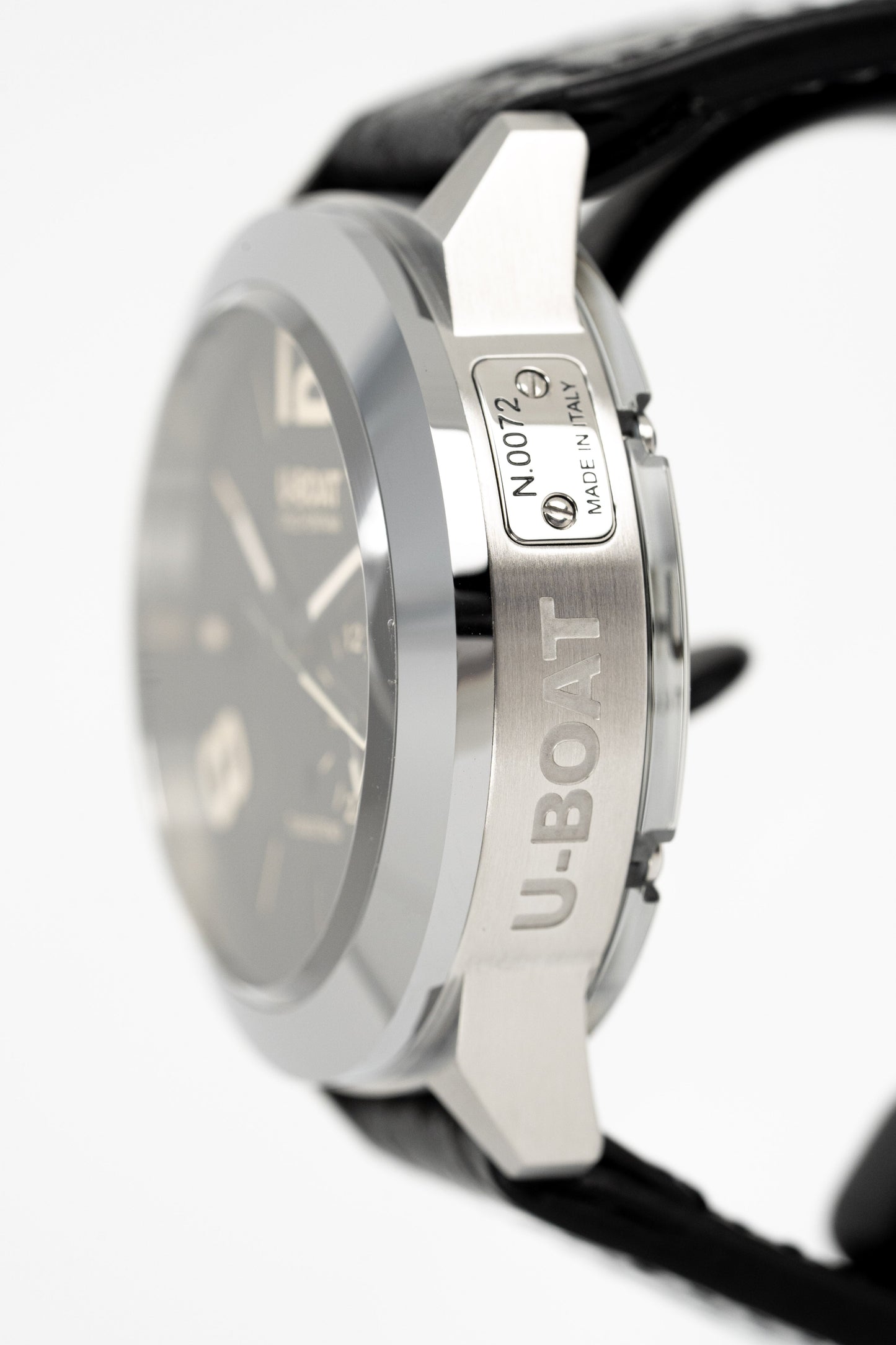 U-Boat Watch Classico Tungsten Black Leather 8893