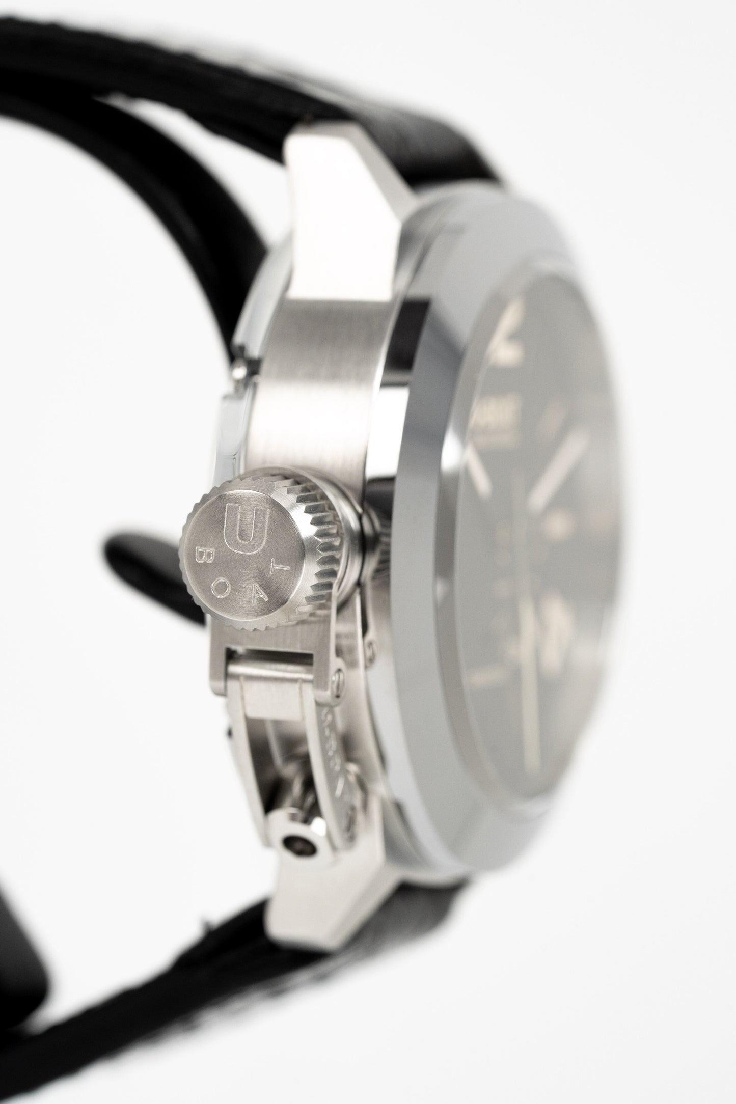 U-Boat Watch Classico Tungsten Black Leather 8893