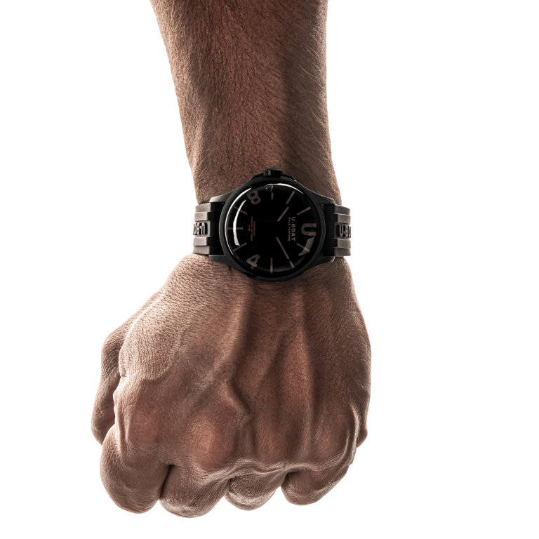 U-Boat Men's Watch Darkmoon 40mm Camouflage Black Grey 9552