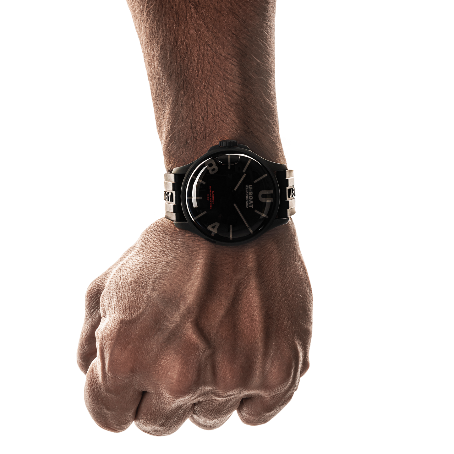 U-Boat Watch Darkmoon 44 GY Camouflage Curved Black 9550