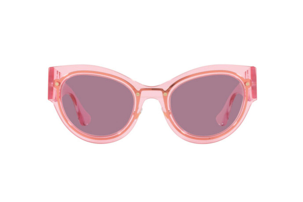 Versace Women's Sunglasses Cat Eye Transparent Pink VE2234 125284
