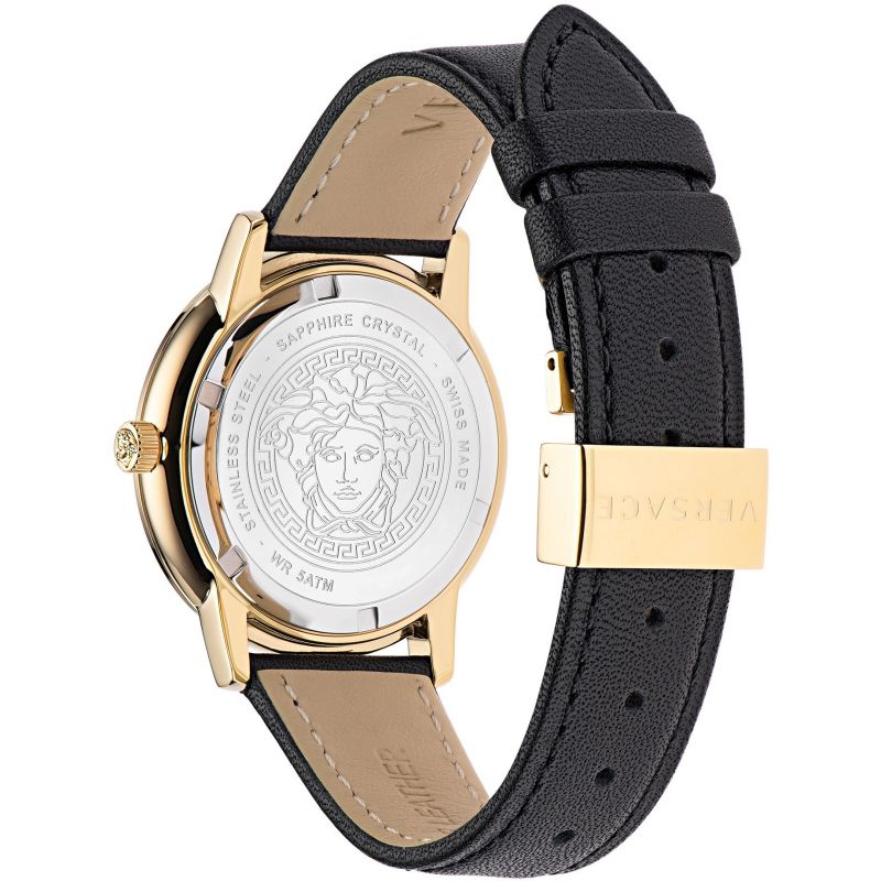 Versace Ladies Watch V-Tribute Black Gold VE2P00222