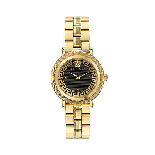 Versace Greca Flourish Ladies Gold Watch VE7F00623