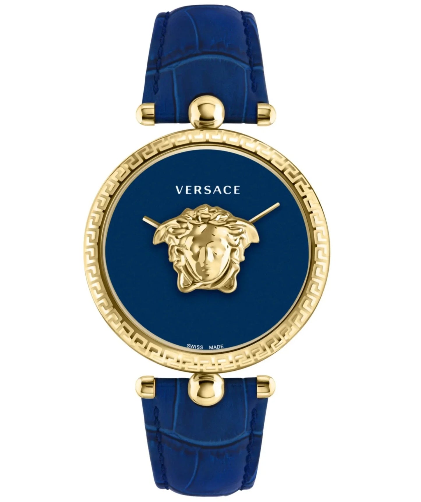 Versace Ladies Watch Palazzo Empire 39mm Blue Gold VECO02922