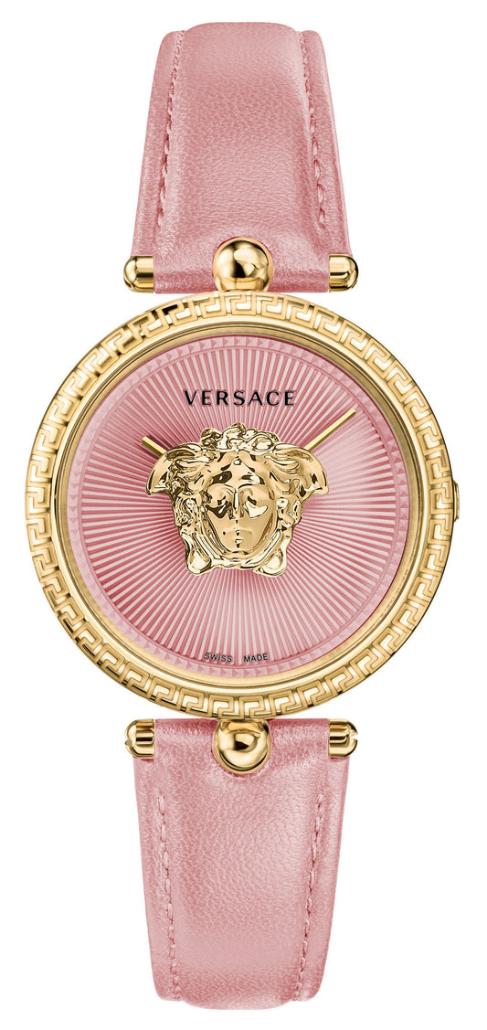 Versace Ladies Watch Palazzo Empire 34mm Pink Gold VECQ01220