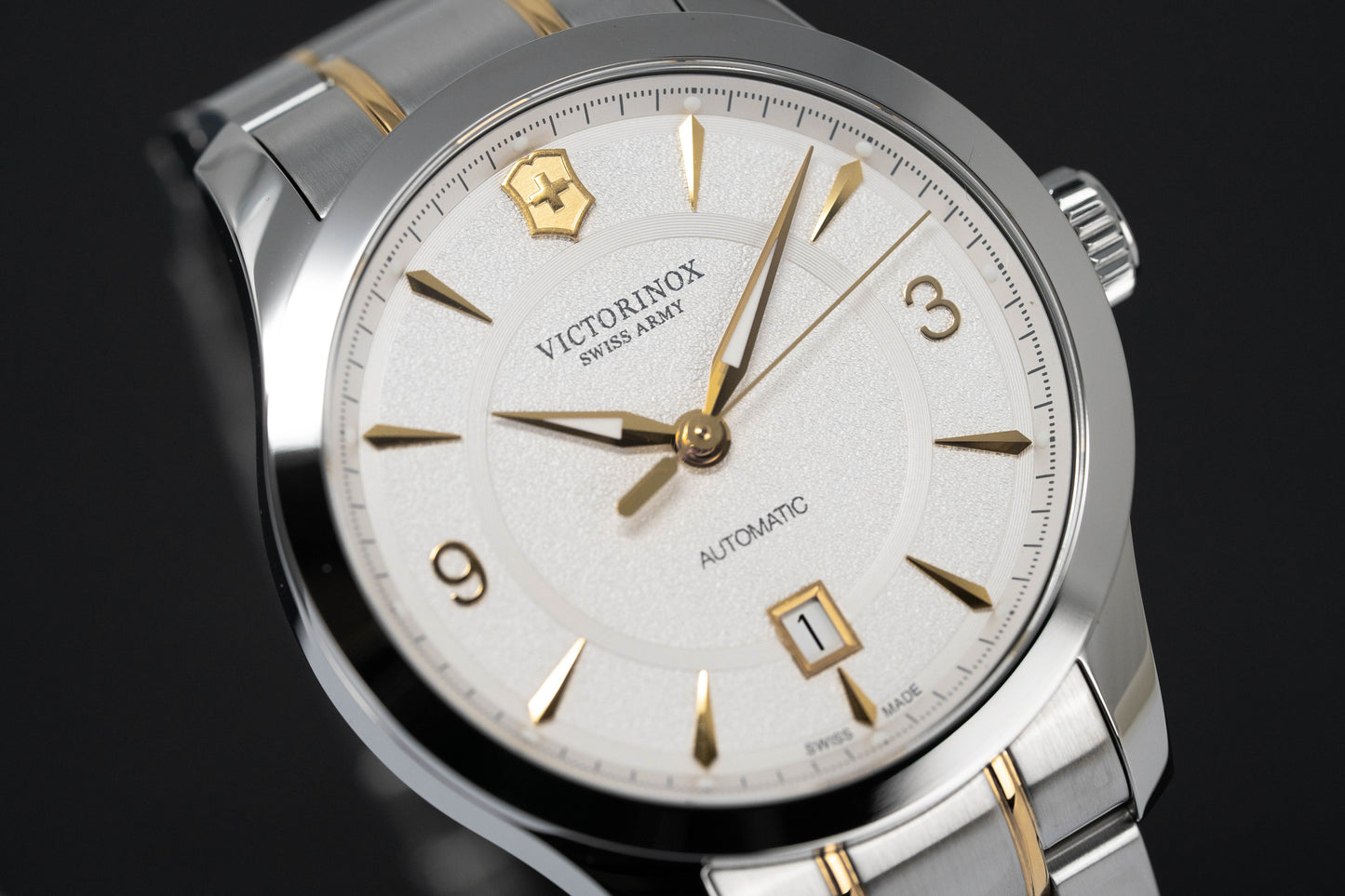 Victorinox Mens Watch Alliance Automatic Two-Tone 241874