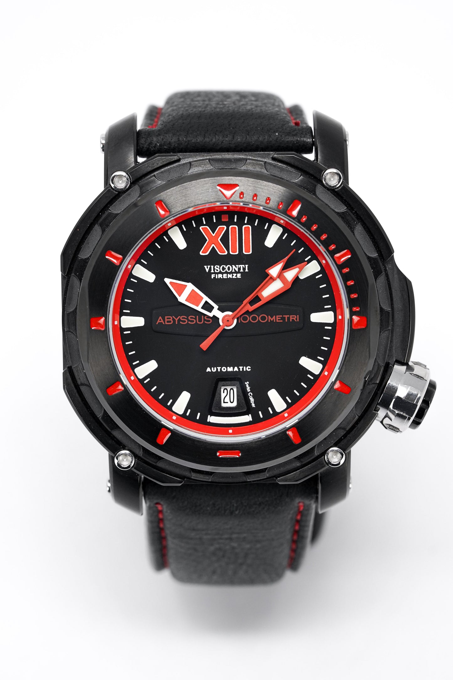 Visconti Automatic Watch Full Dive 1000M Black KW51-03