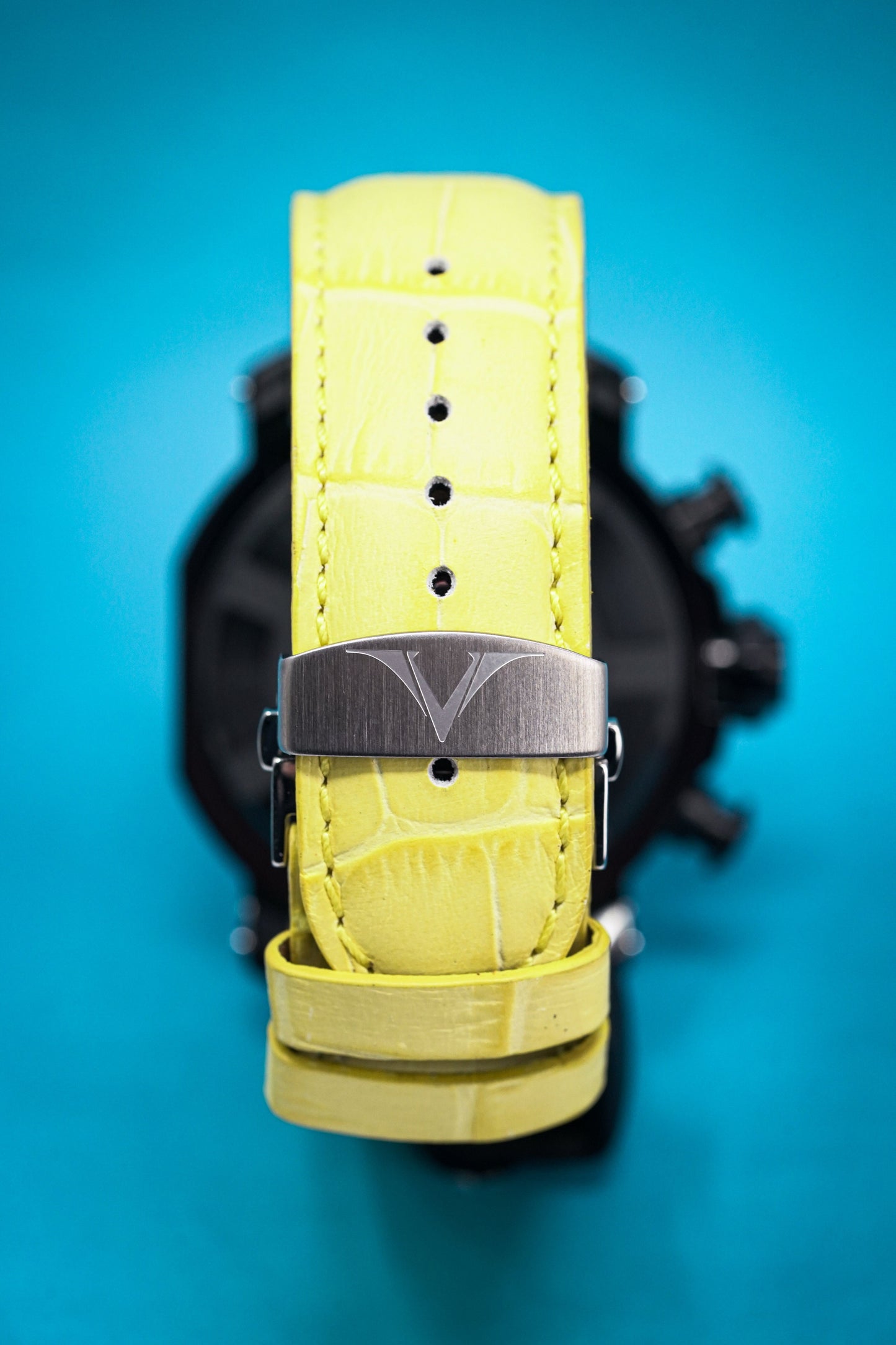 Visconti Chronograph Watch Full Dive 500M Yellow KW51-05