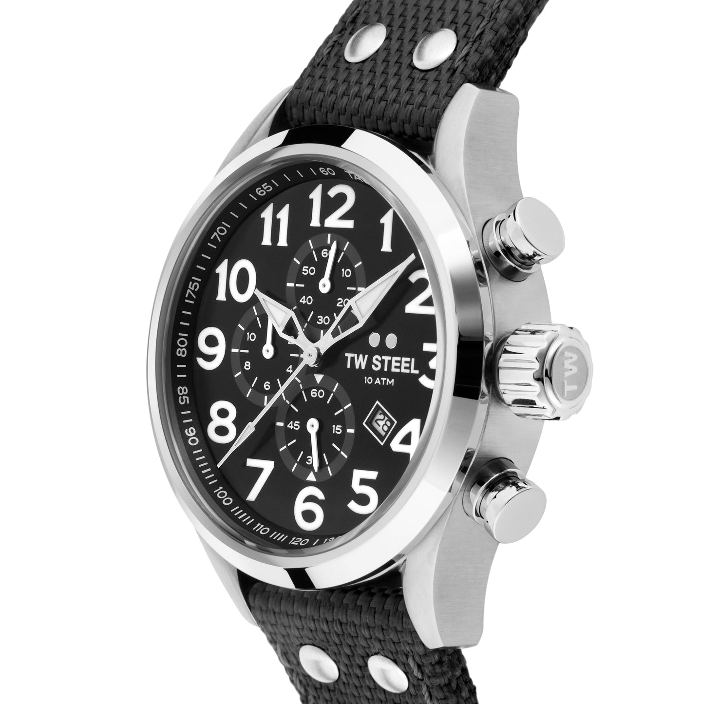 TW Steel Watch Chronograph Volante Black VS3