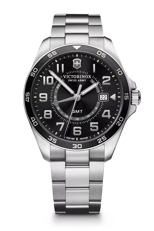 Victorinox Men's Watch Fieldforce Classic Black Steel 241930
