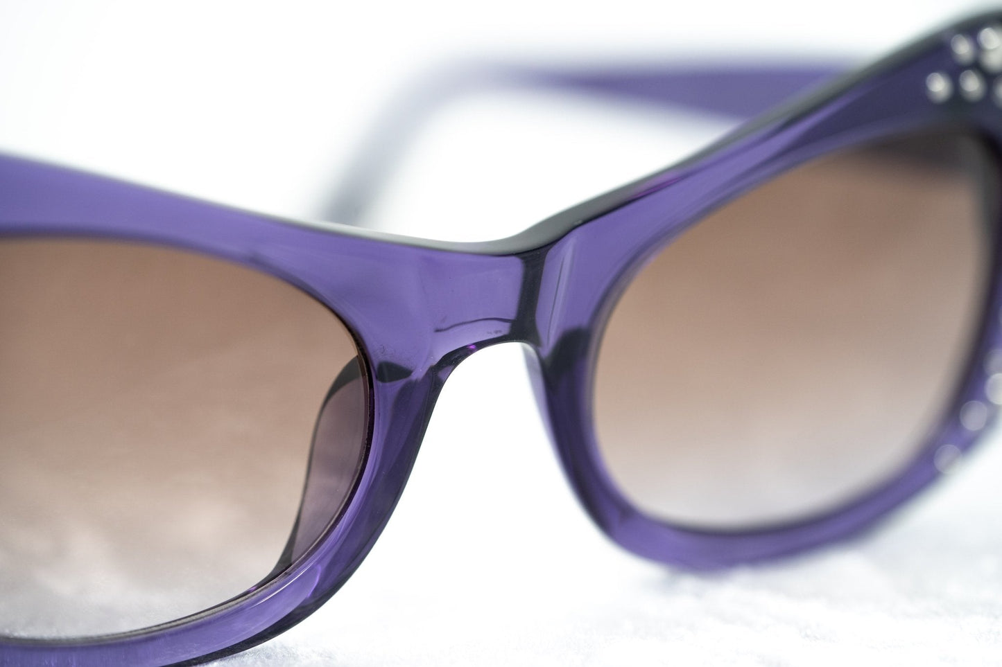 Agent Provocateur Ladies Sunglasses Butterfly Purple and Brown AP56C5SUN
