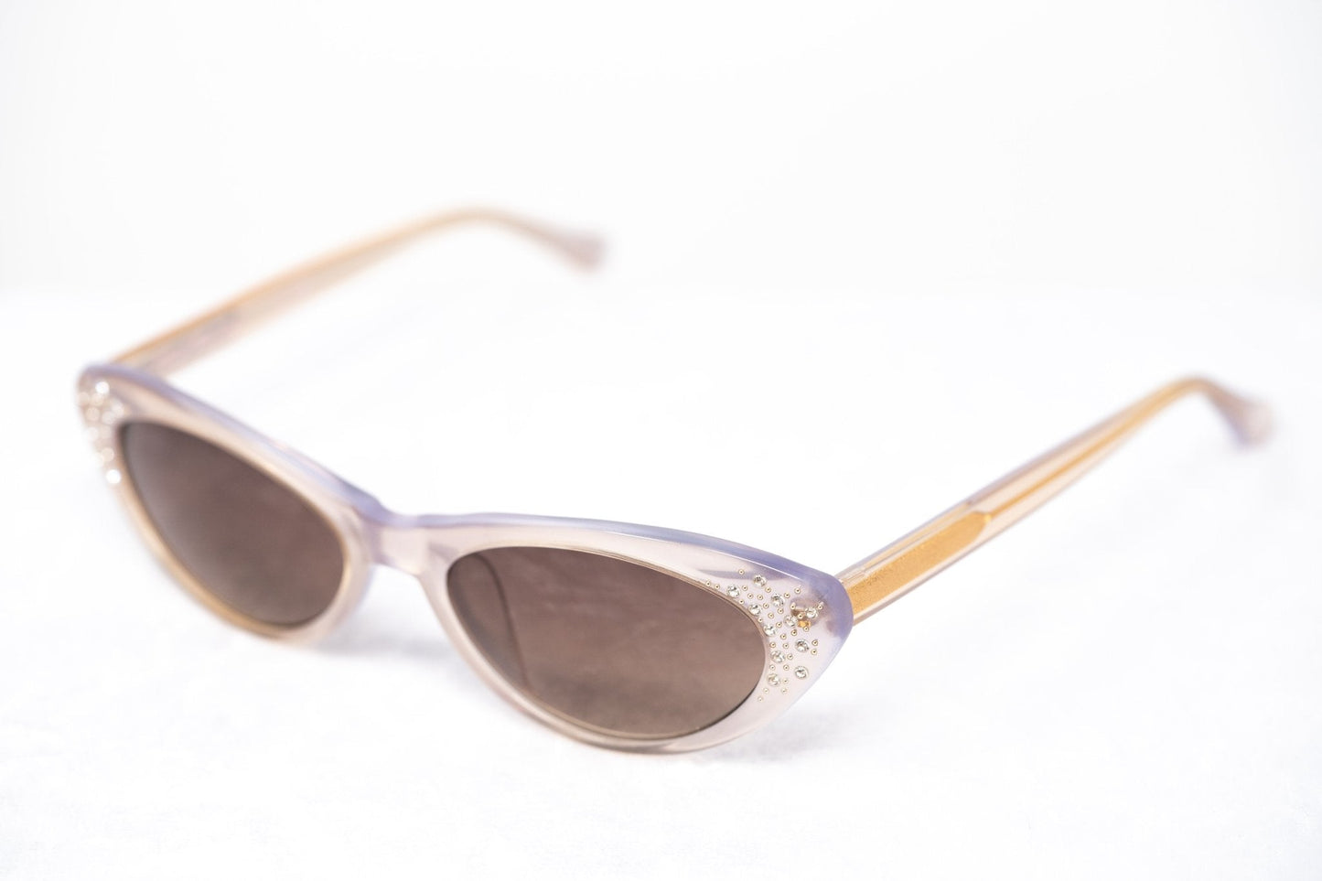 Agent Provocateur Ladies Sunglasses Cat Eye Beige and Brown AP21C12SUN