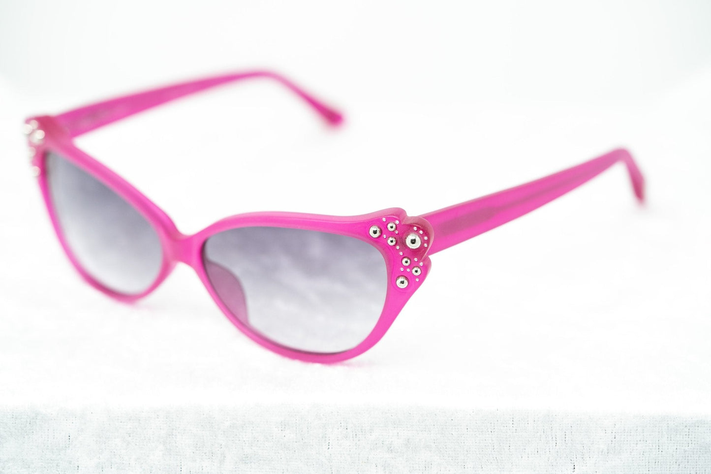 Agent Provocateur Sunglasses Cat Eye Pink with Steel and Grey