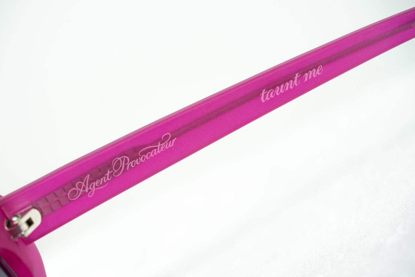 Agent Provocateur Sunglasses Cat Eye Pink with Steel and Grey