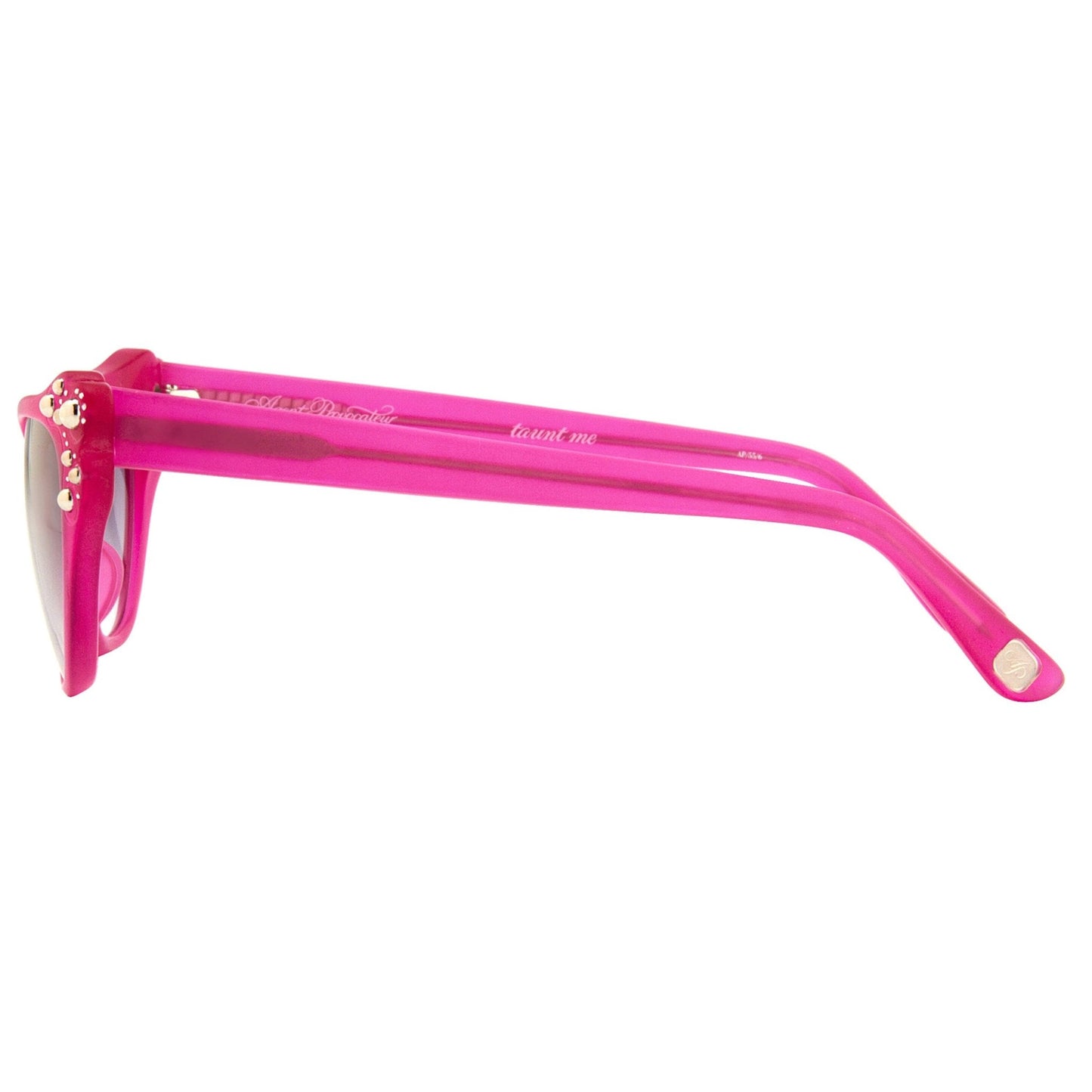 Agent Provocateur Sunglasses Cat Eye Pink with Steel and Grey