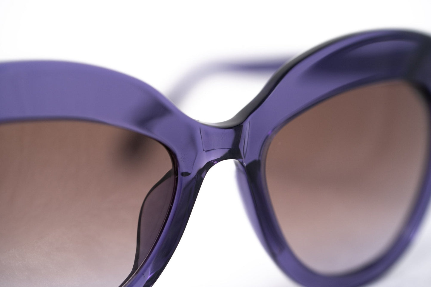 Agent Provocateur Ladies Sunglasses Cat Eye Purple with Steel and Brown AP45C5SUN