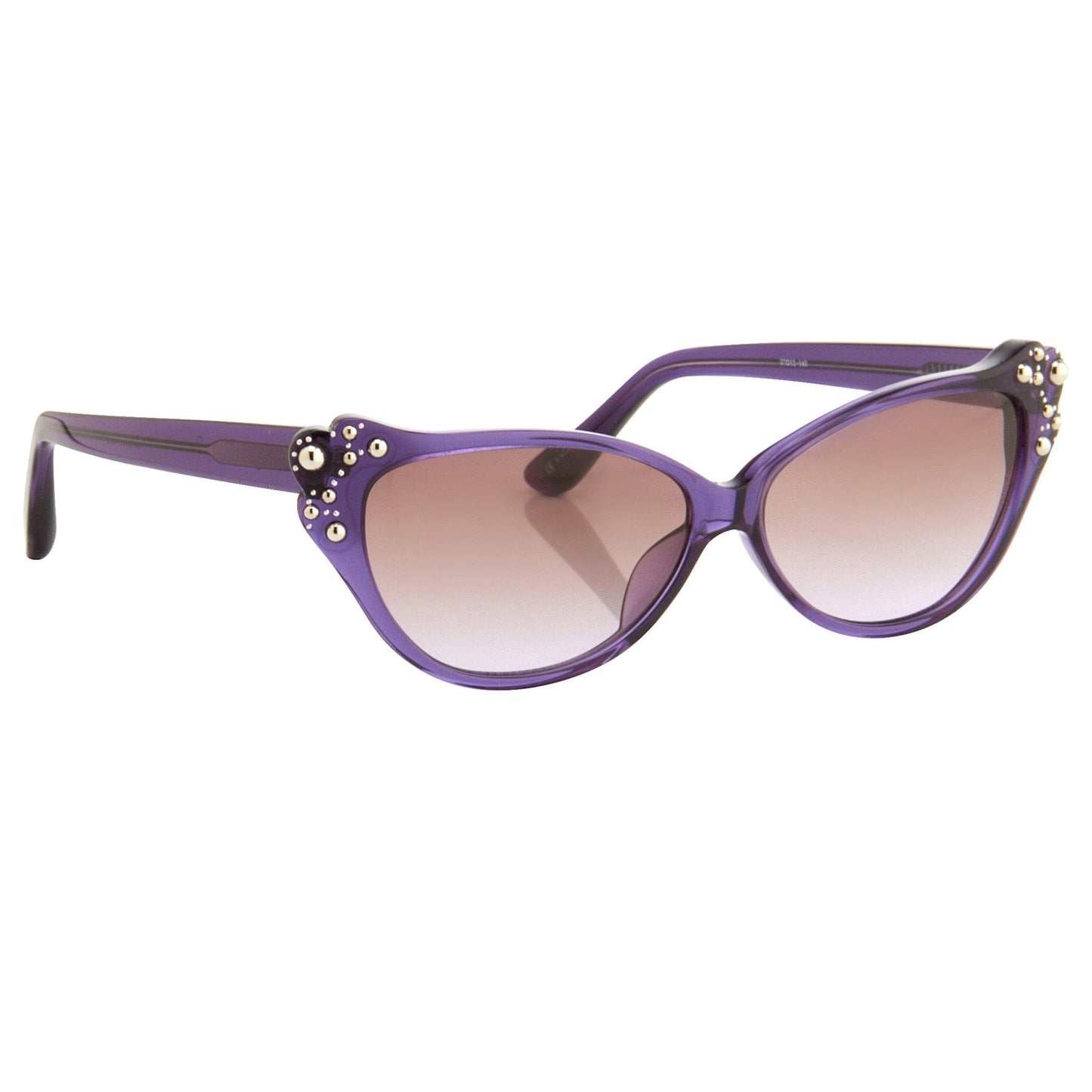 Agent Provocateur Sunglasses Cat Eye Purple and Brown