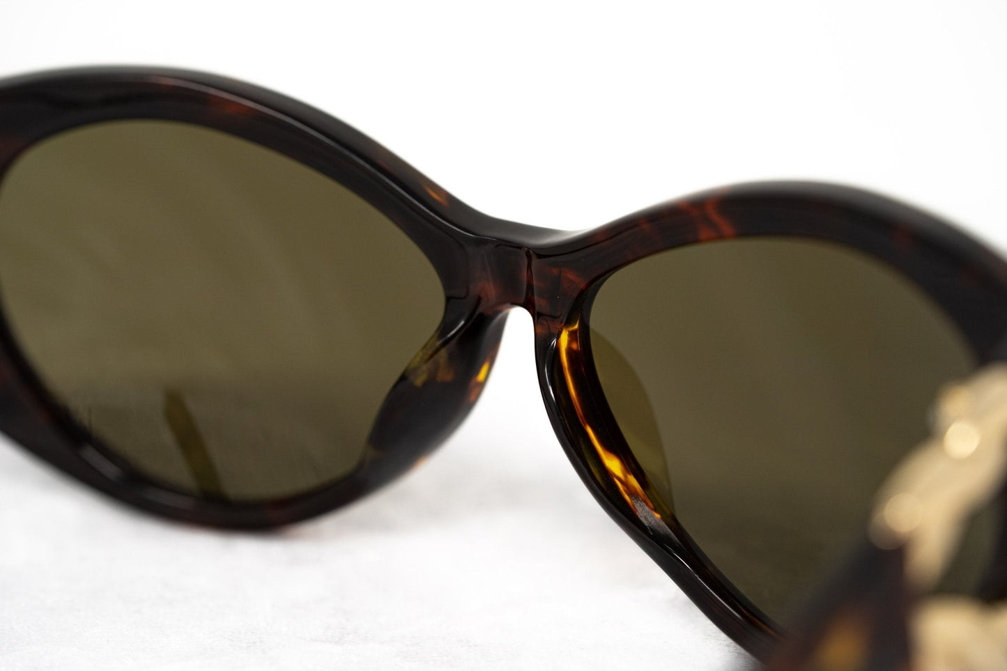 Agent Provocateur Ladies Sunglasses Oversized Tortoiseshell and Green AP17C2SUN