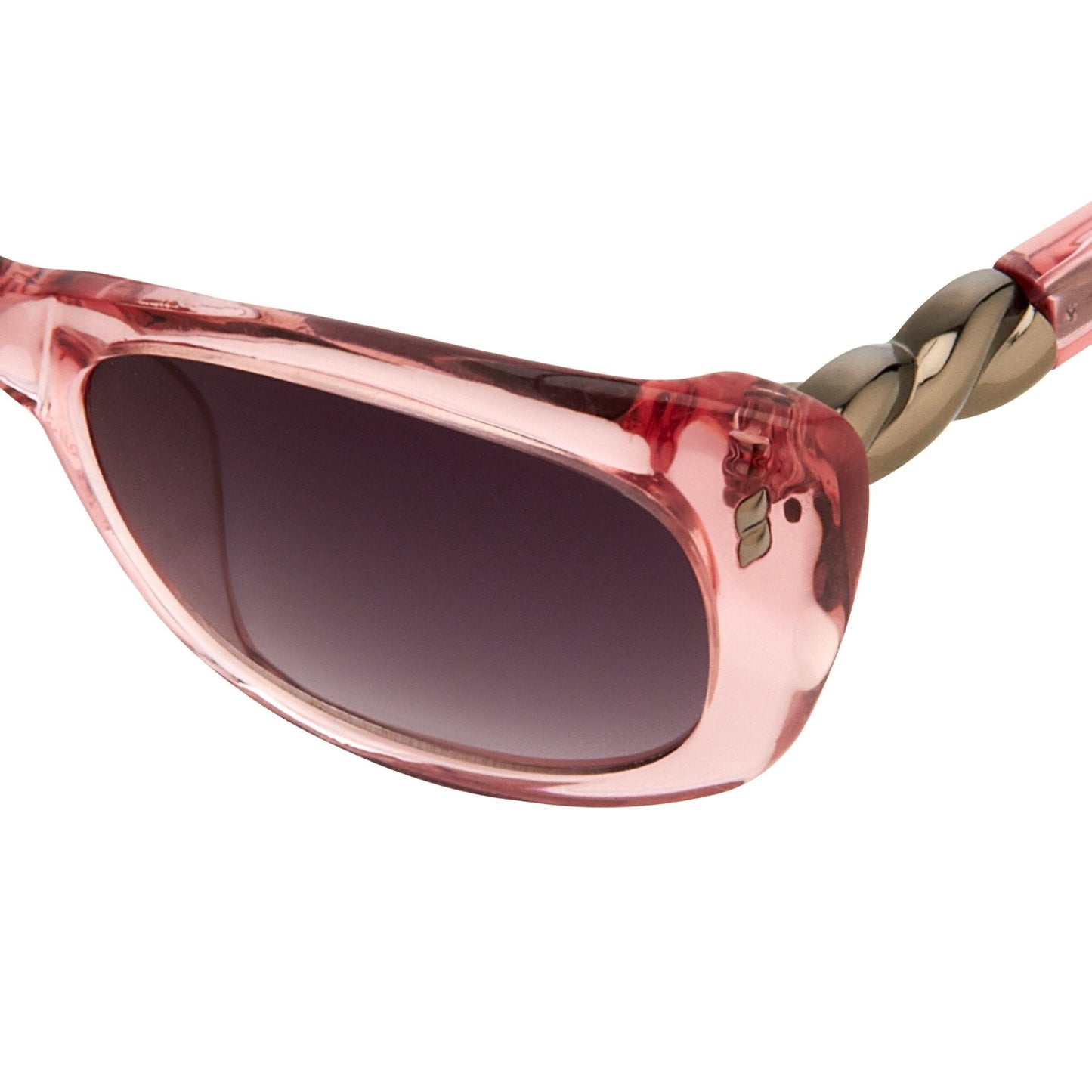 Agent Provocateur Ladies Sunglasses Rectangle Pink and Grey AP25C3SUN