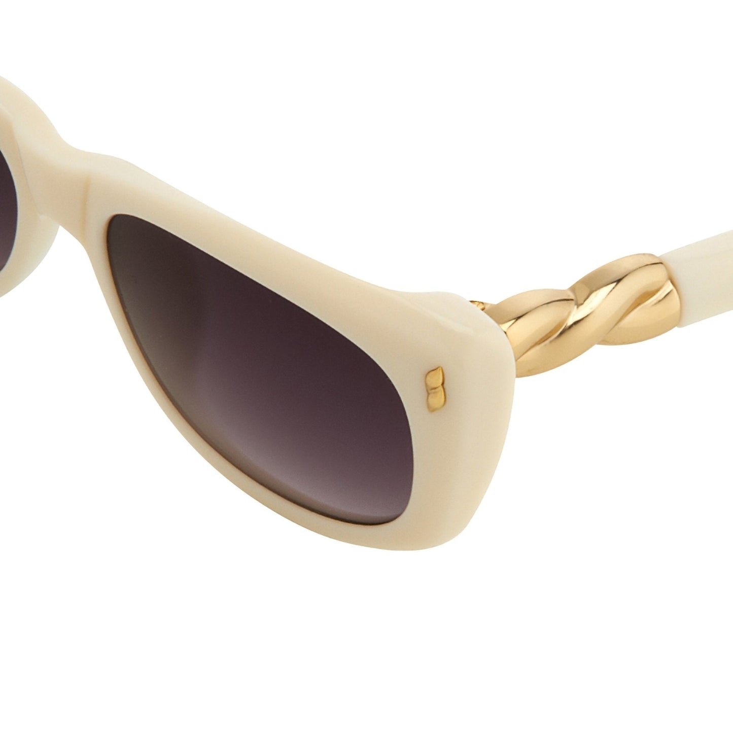 Agent Provocateur Sunglasses Rectangle White and Grey