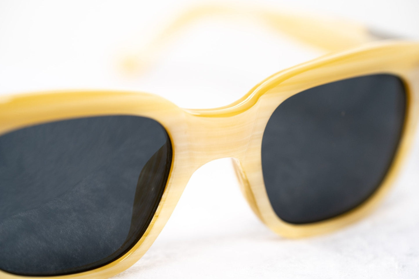 Agent Provocateur Sunglasses Square Striped Yellow and Grey