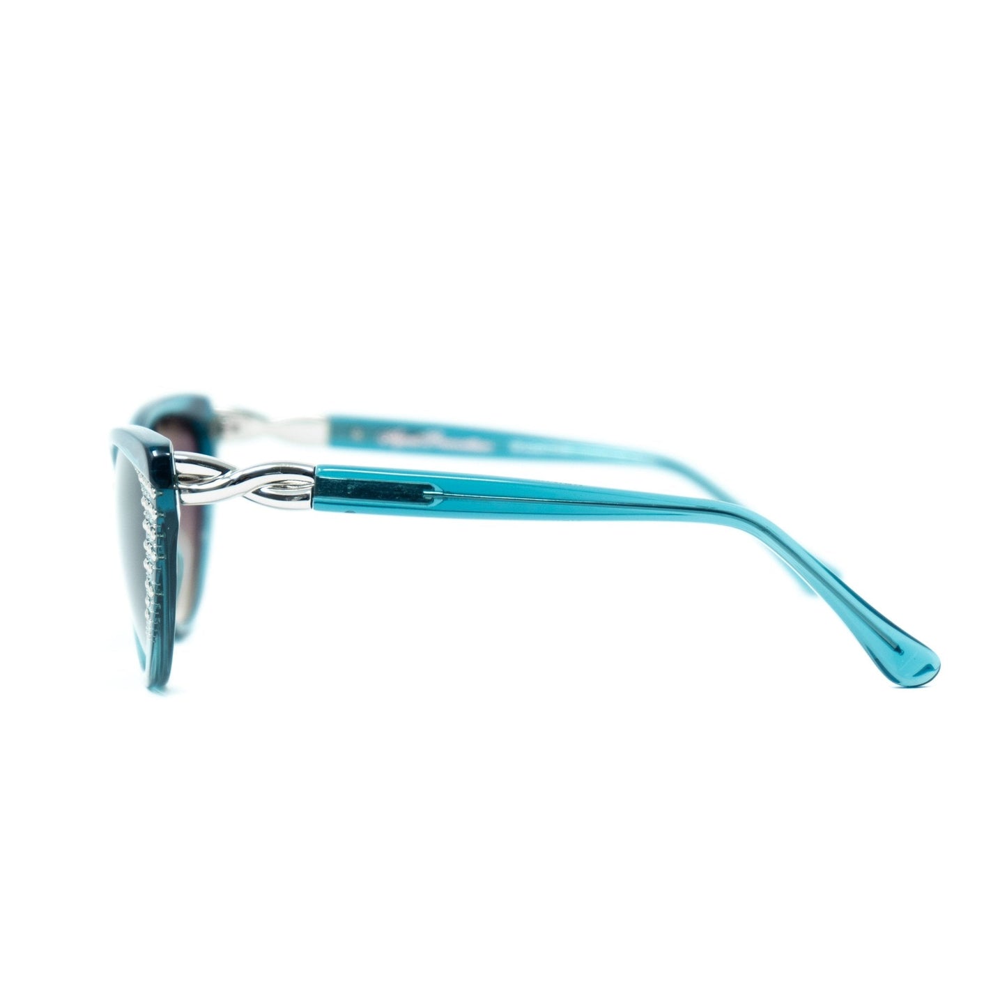 Agent Provocateur Sunglasses Cat Eye Blue with Steel and Grey