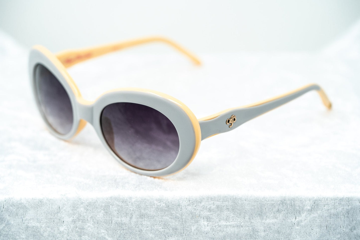 Agent Provocateur Ladies Sunglasses Oval Grey/Apricot and Grey AP64C3SUN