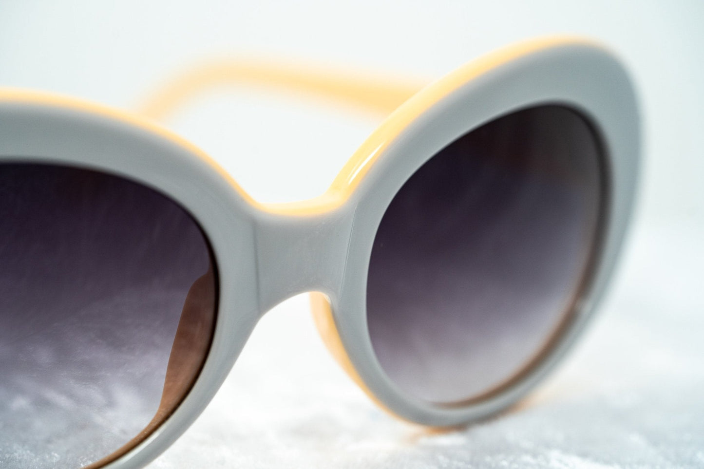 Agent Provocateur Ladies Sunglasses Oval Grey/Apricot and Grey AP64C3SUN