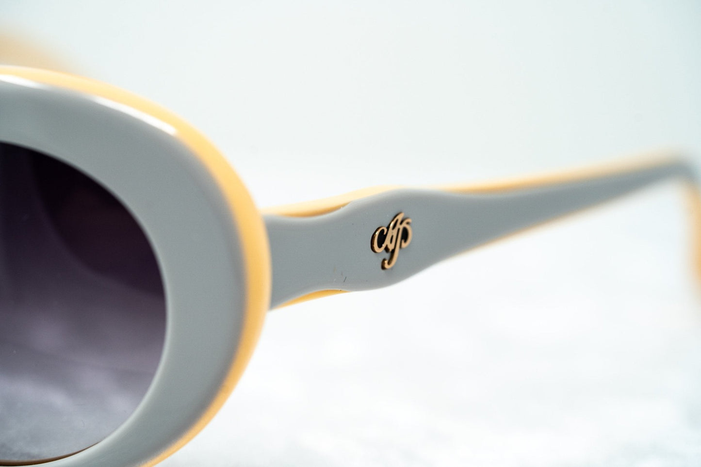 Agent Provocateur Ladies Sunglasses Oval Grey/Apricot and Grey AP64C3SUN