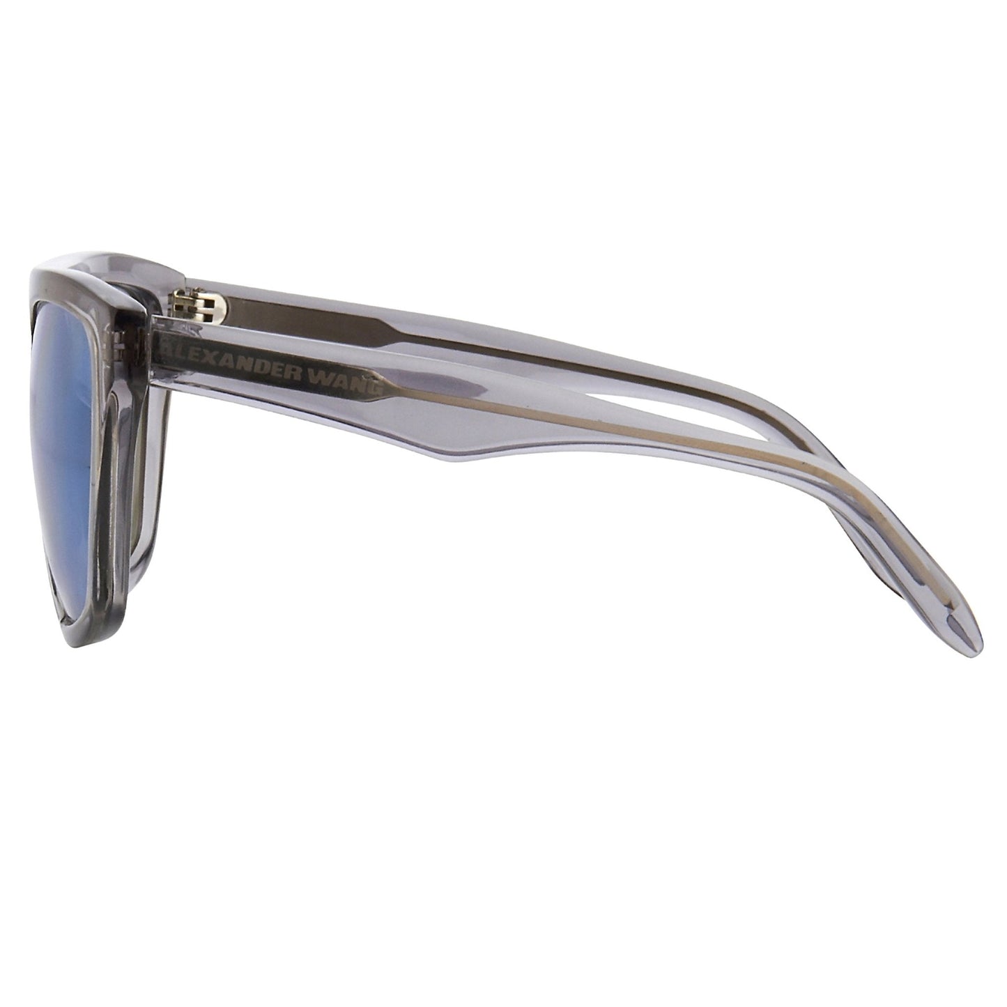 Alexander Wang Sunglasses Slanted Dark Grey and Blue
