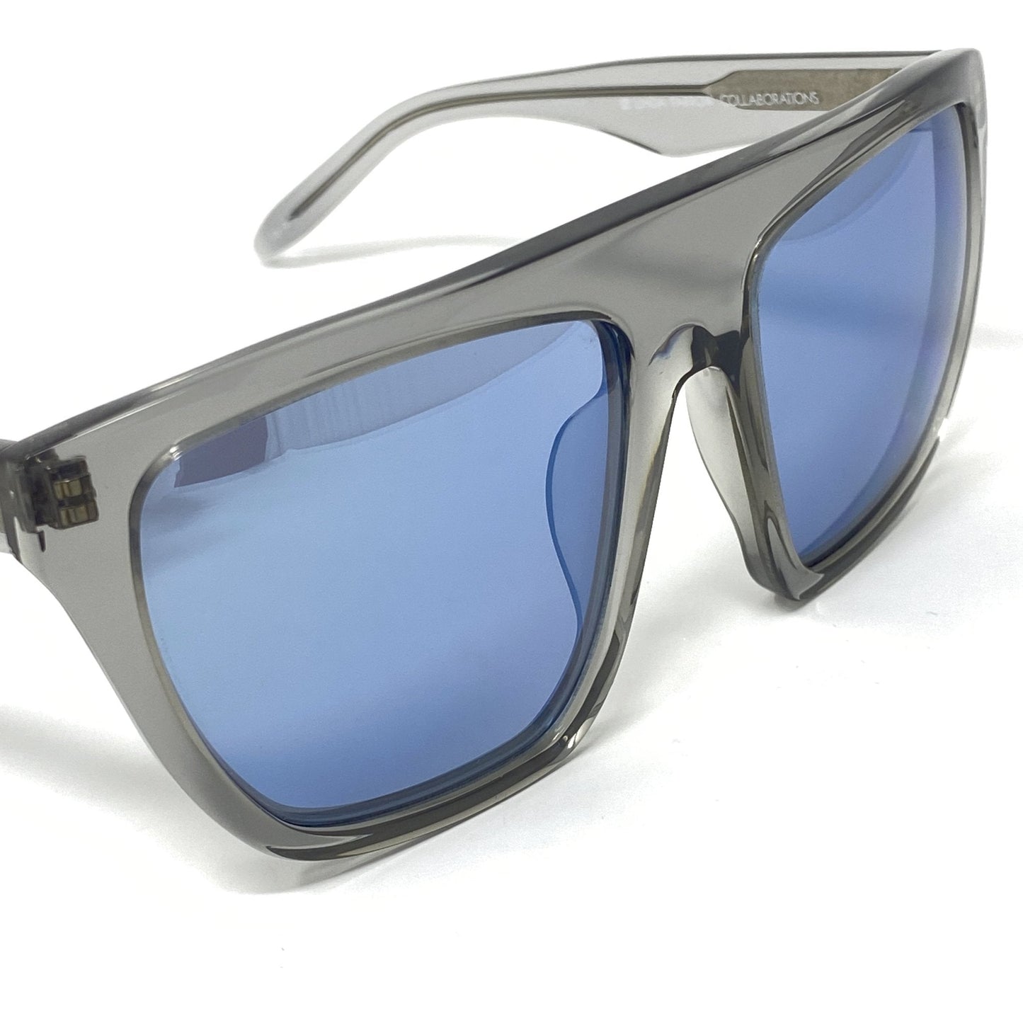Alexander Wang Sunglasses Slanted Dark Grey and Blue