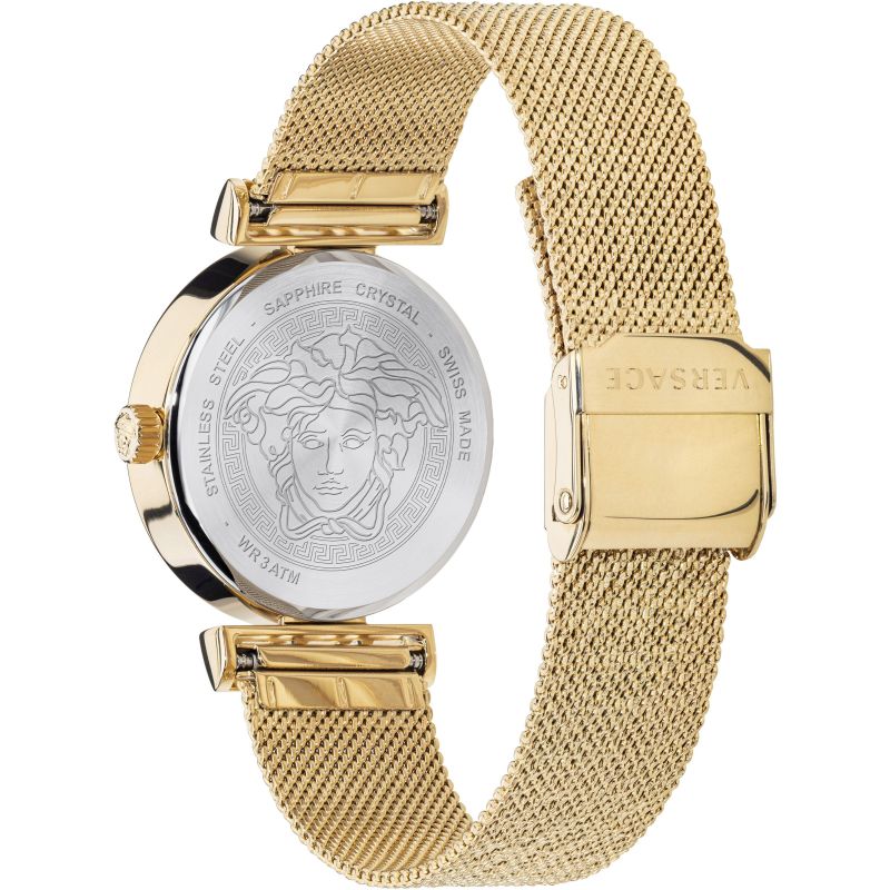 Versace Meander Ladies Gold Watch VELW00820