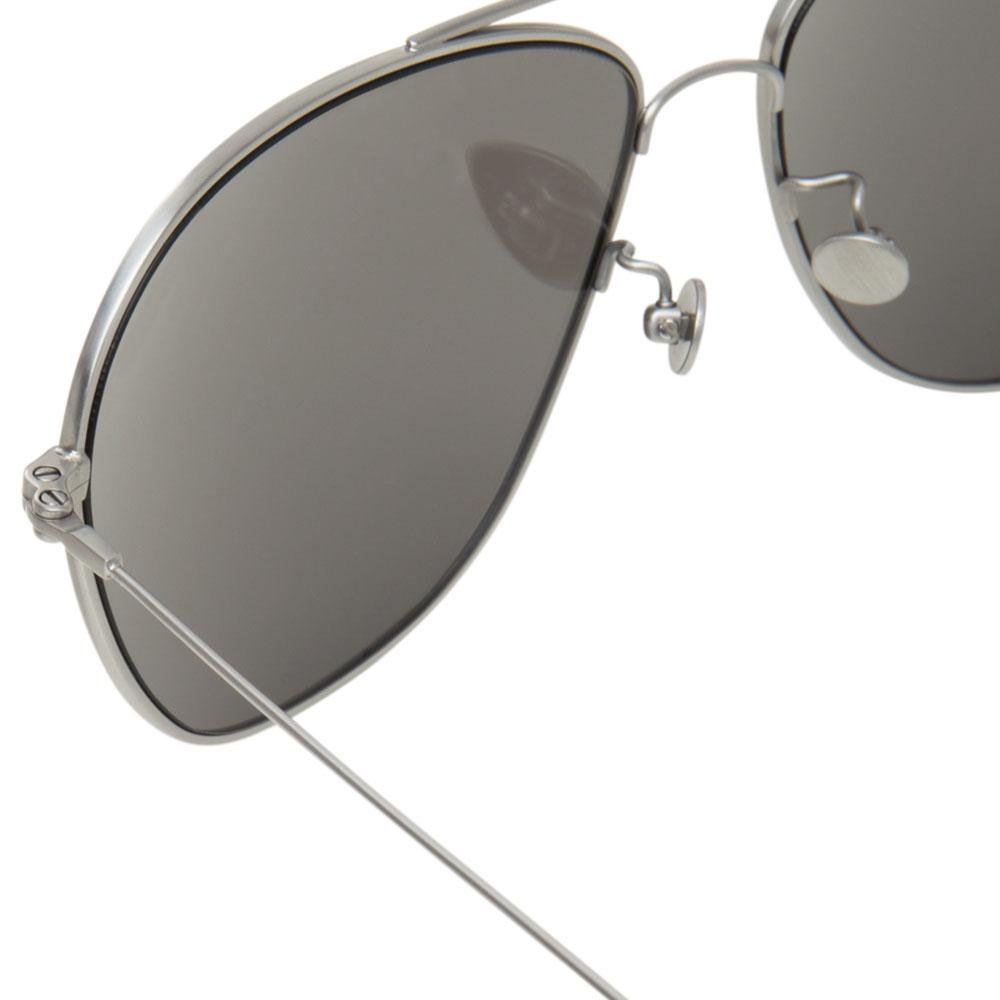 Ann Demeulemeester Men's Sunglasses Silver AD48C2SUN