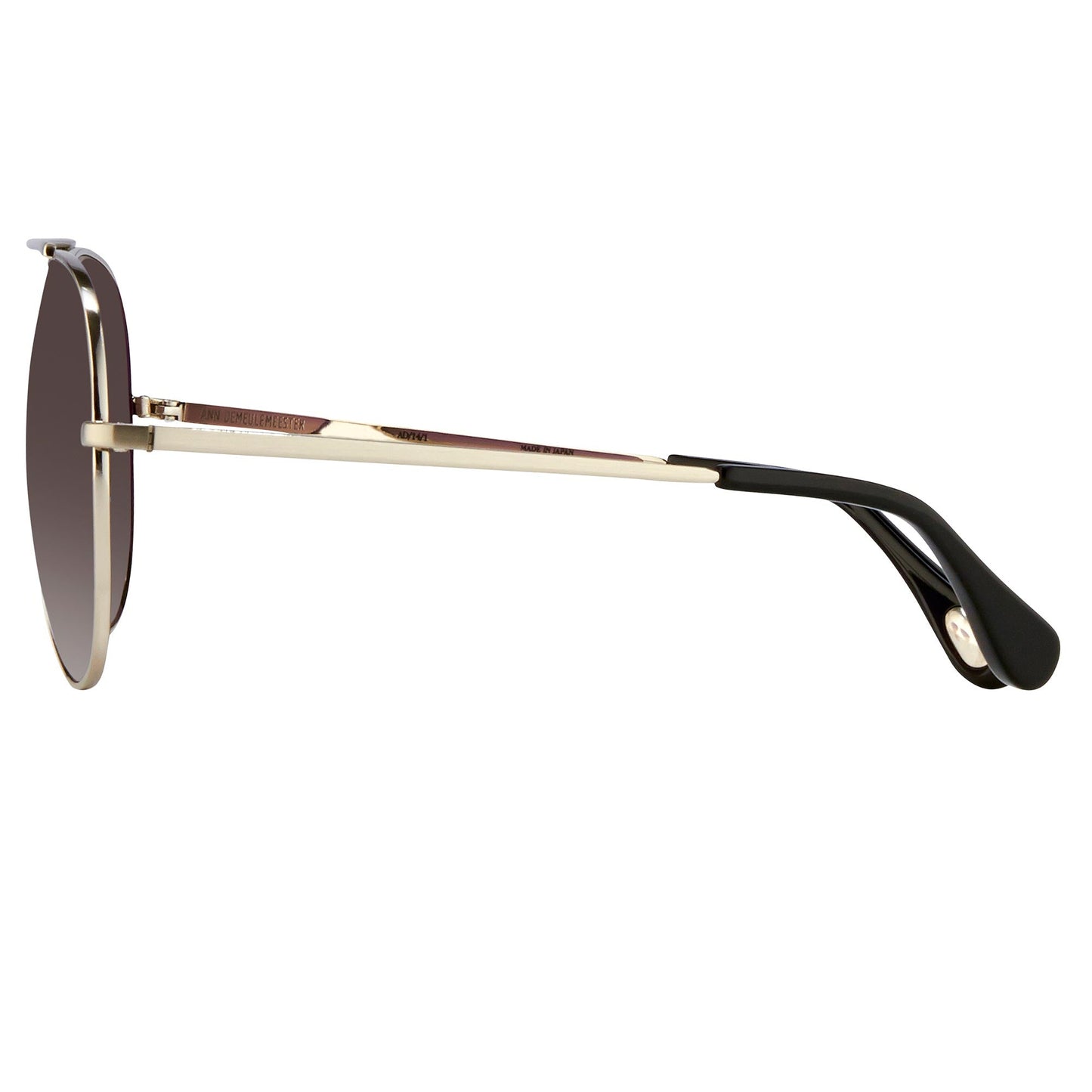 Ann Demeulemeester Men's Sunglasses White Gold and Grey AD14C1SUN
