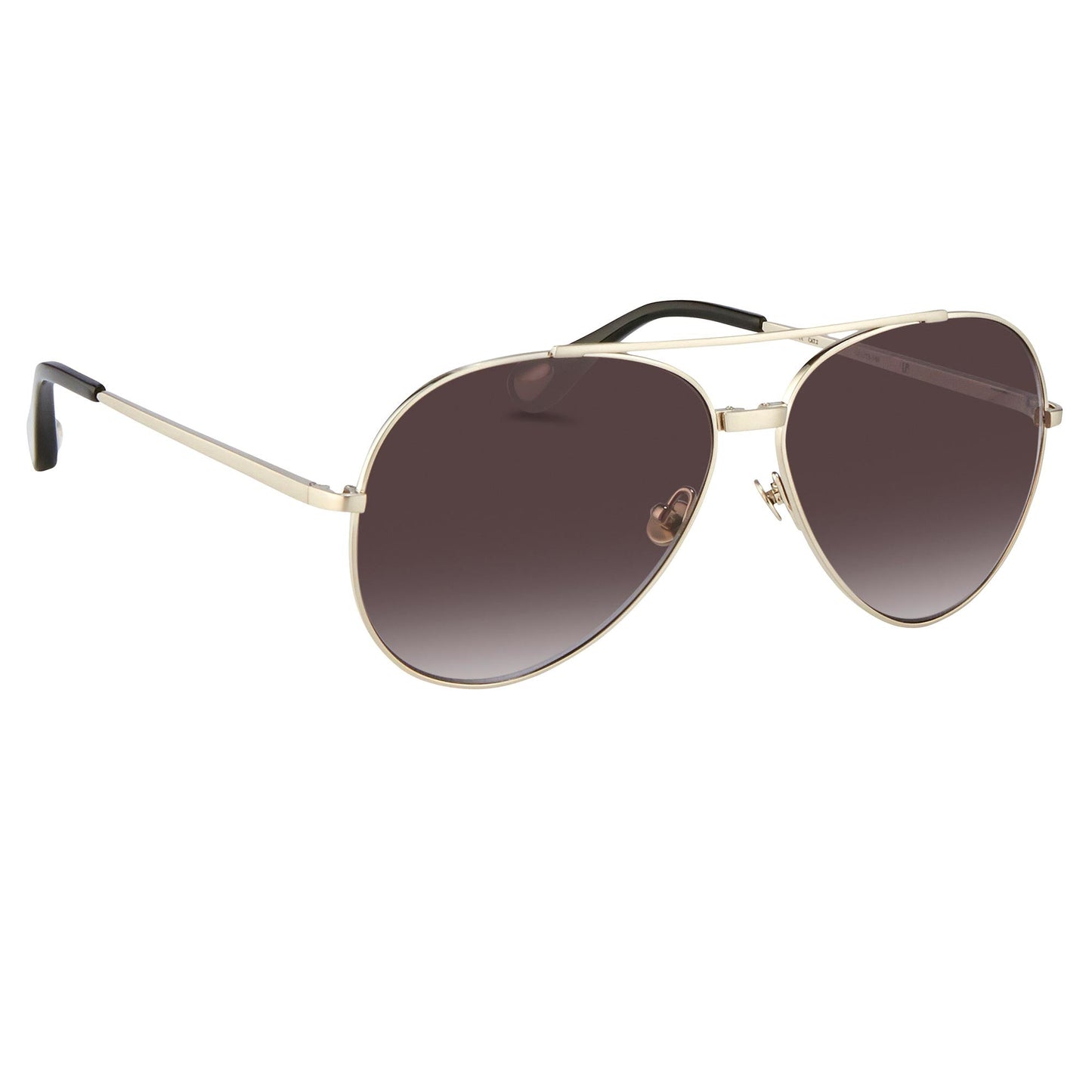 Ann Demeulemeester Men's Sunglasses White Gold and Grey AD14C1SUN